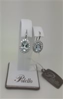 Earrings Polello Woman in White Gold Acquamarina G3253OBAC POLELLO - G3253OBAC POLELLO